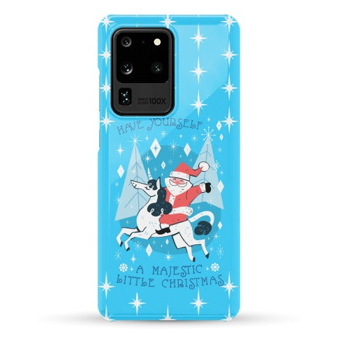 Have Yourself A Majestic Little Christmas Phone Case