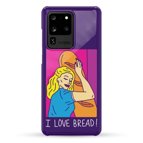 I Love Bread Phone Case