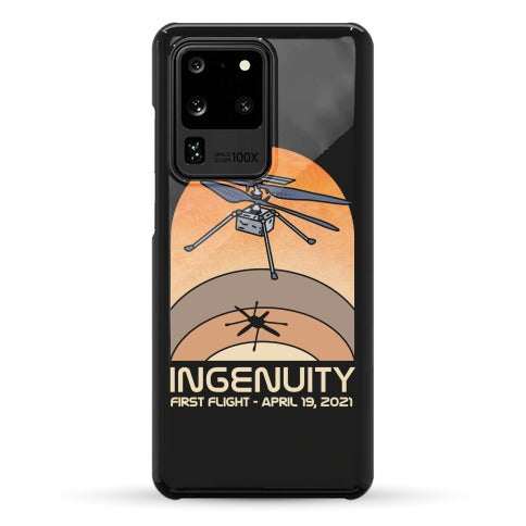 Ingenuity First Flight Date Phone Case