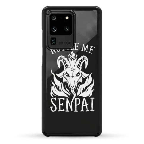 Notice Me Senpai! (Baphomet) Phone Case