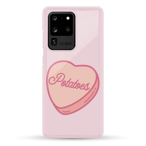 Potatoes Candy Heart Phone Case
