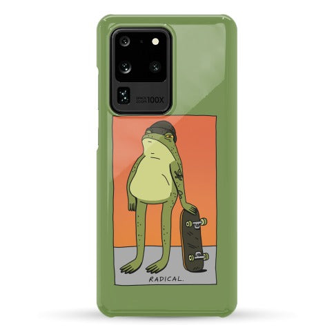 Radical Frog Skater Phone Case