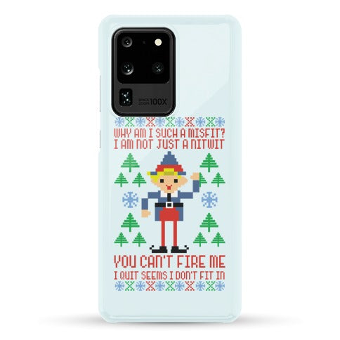 Why am I Such a Misfit I Am Not Just a Nitwit Phone Case