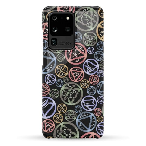 Witch's Elements Dark Pattern Phone Case
