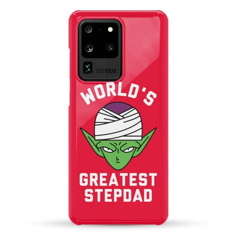 World's Greatest Stepdad Piccolo Parody Phone Case