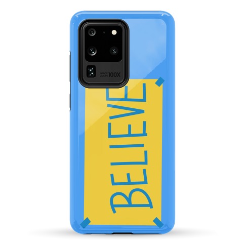 Believe Locker Room Poster Phone Case