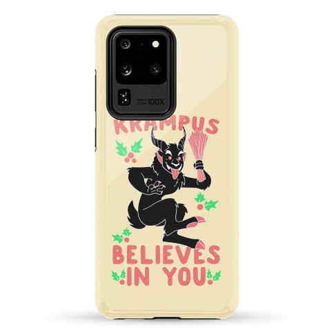 Krampus Believes in You Phone Case