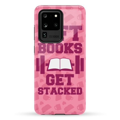 Lift Books, Get Stacked Phone Case