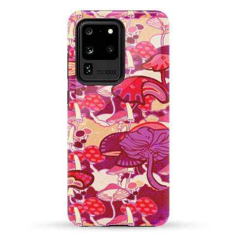 Mushroom Pattern Phone Case