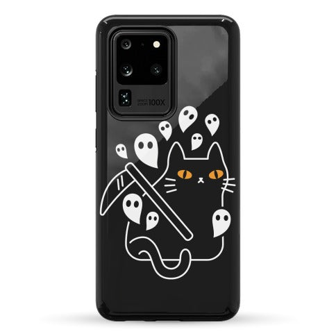 Nine Lives Reaper Cat Phone Case