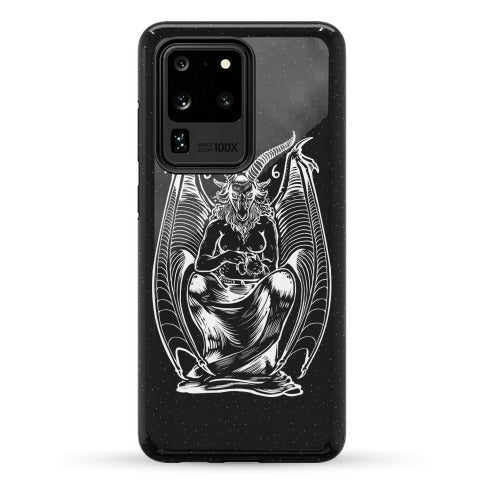 Pet Cats. Hail Satan. Phone Case