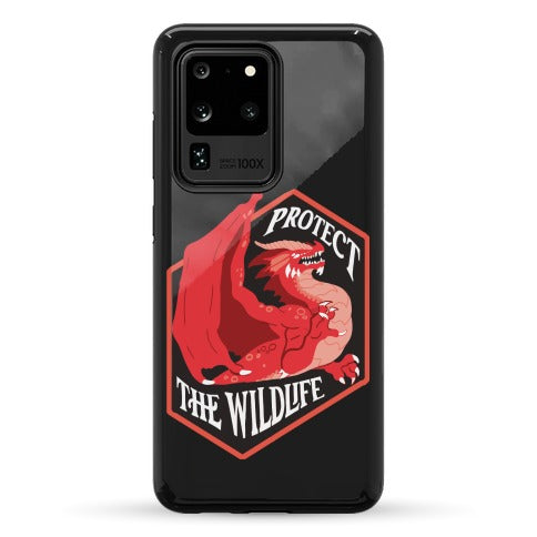 Protect The Wildlife Red Dragon Phone Case
