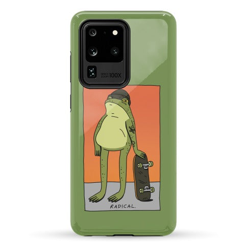 Radical Frog Skater Phone Case