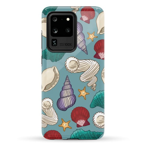 Seashell Pattern Phone Case