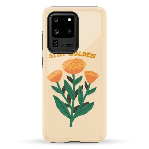 Stay Golden Marigolds Phone Case