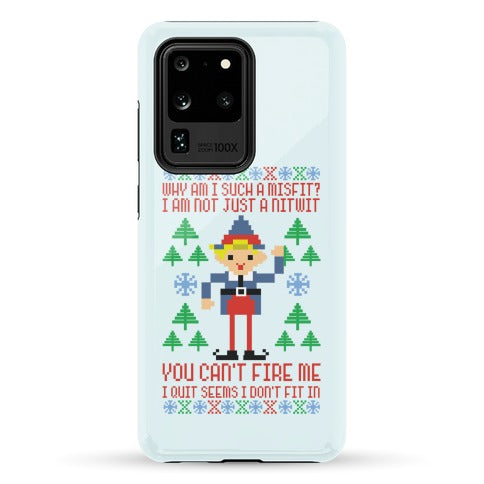 Why am I Such a Misfit I Am Not Just a Nitwit Phone Case