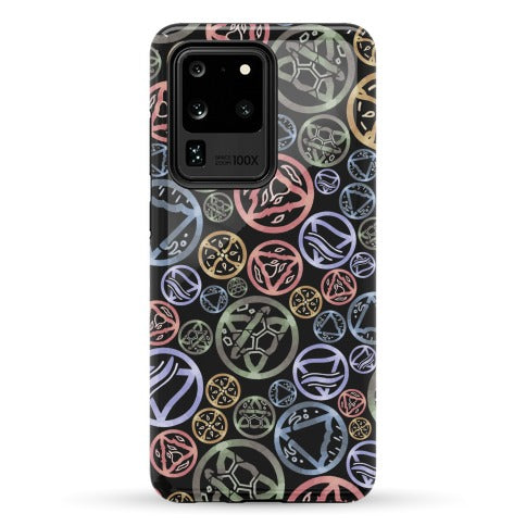Witch's Elements Dark Pattern Phone Case