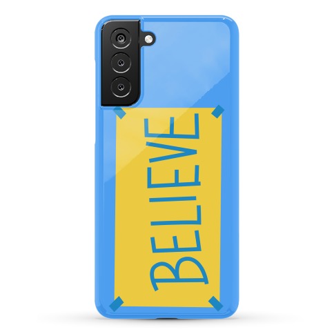 Believe Locker Room Poster Phone Case