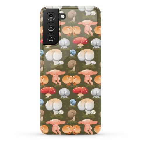 Butt Mushroom Pattern Phone Case