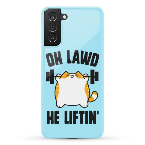Oh Lawd He Liftin' Phone Case