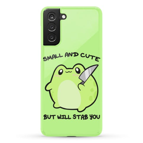 Small And Cute But Will Stab You Froggie Phone Case