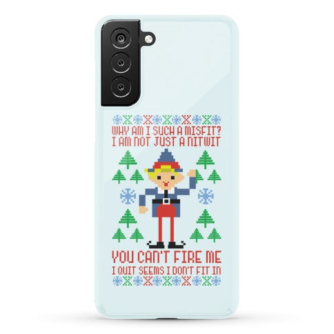 Why am I Such a Misfit I Am Not Just a Nitwit Phone Case