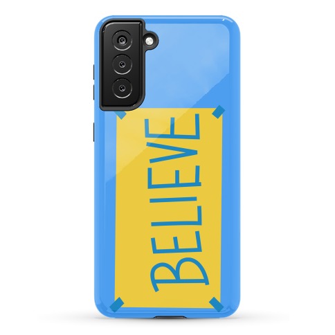 Believe Locker Room Poster Phone Case