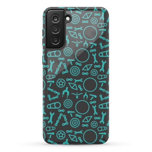 Bike Parts Pattern Phone Case