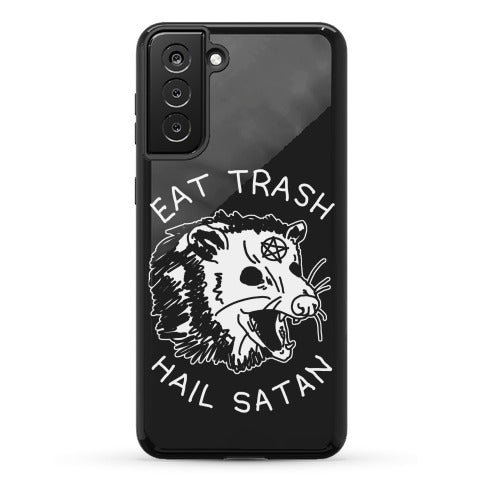 Eat Trash Hail Satan Possum Phone Case