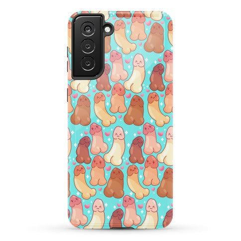 Kawaii Penises Pattern Phone Case