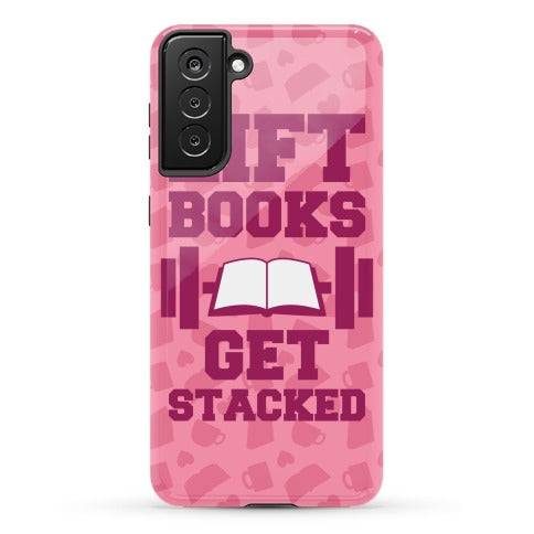 Lift Books, Get Stacked Phone Case