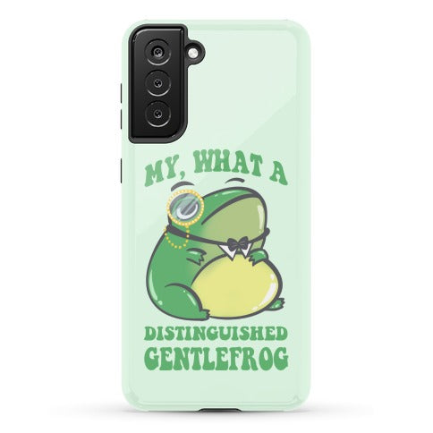 My, What A Distinguished Gentlefrog Phone Case