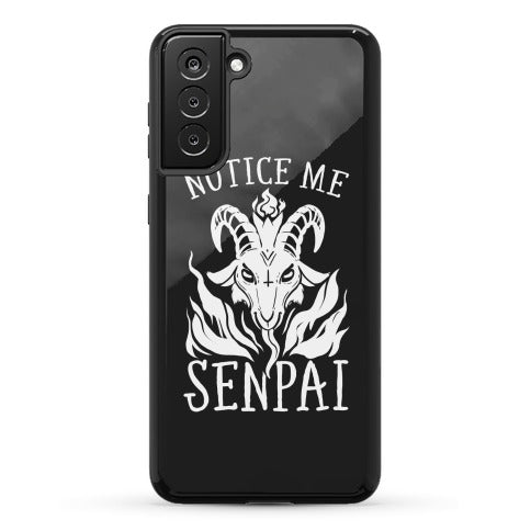 Notice Me Senpai! (Baphomet) Phone Case
