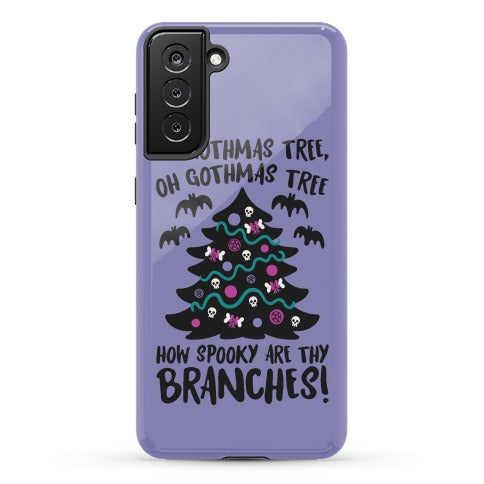 Oh Gothmas Tree Oh Gothmas Tree Parody Phone Case