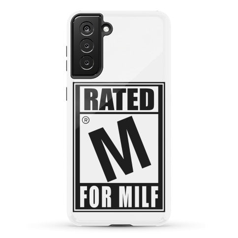 Rated M For Milf Parody Phone Case