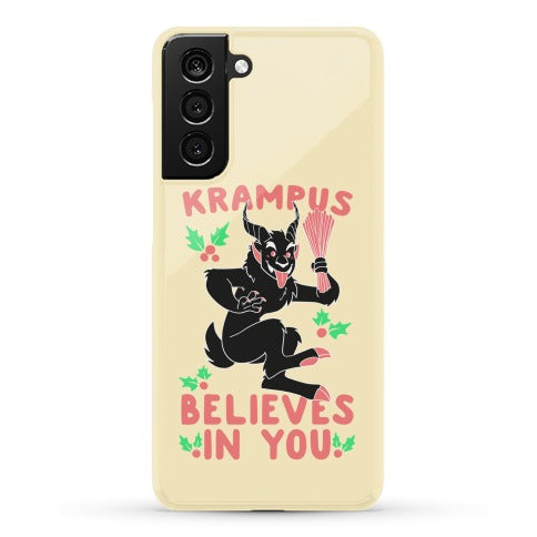 Krampus Believes in You Phone Case
