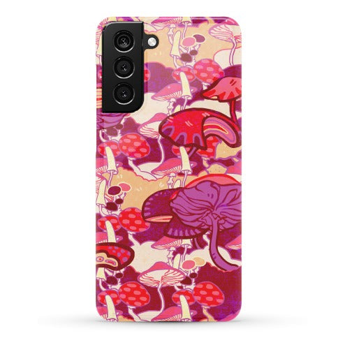 Mushroom Pattern Phone Case