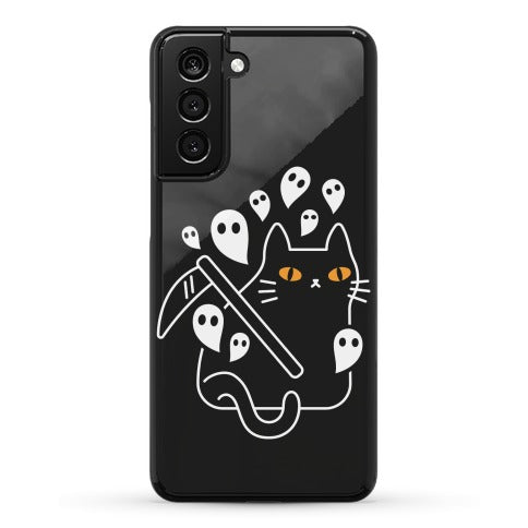 Nine Lives Reaper Cat Phone Case