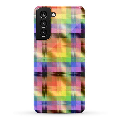 Pride Flag Plaid Phone Case