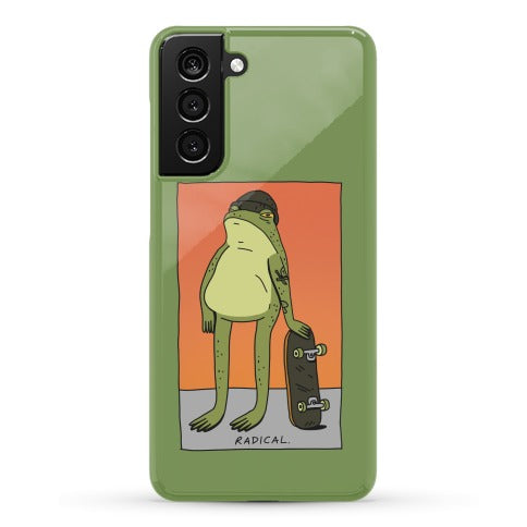 Radical Frog Skater Phone Case
