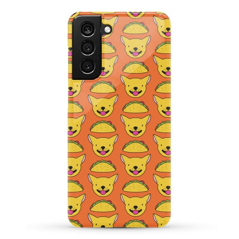 Taco Puppy Pattern Phone Case