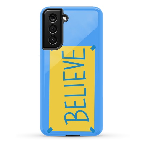 Believe Locker Room Poster Phone Case