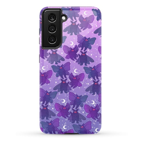 Chubby Mothman Nighttime Pattern Phone Case