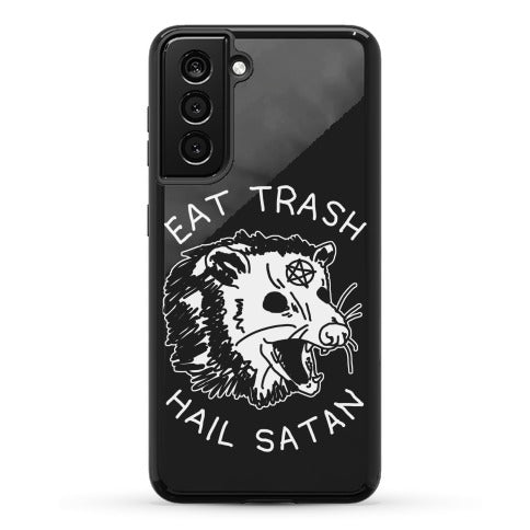 Eat Trash Hail Satan Possum Phone Case