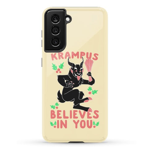 Krampus Believes in You Phone Case