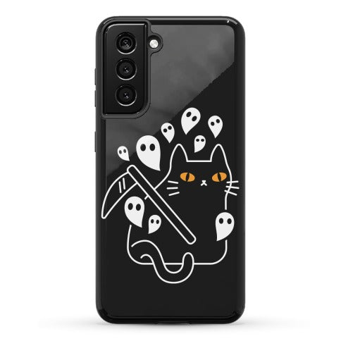 Nine Lives Reaper Cat Phone Case