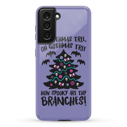 Oh Gothmas Tree Oh Gothmas Tree Parody Phone Case