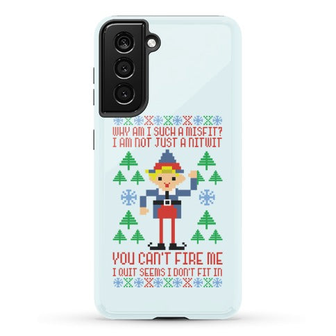 Why am I Such a Misfit I Am Not Just a Nitwit Phone Case