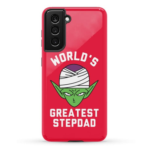 World's Greatest Stepdad Piccolo Parody Phone Case