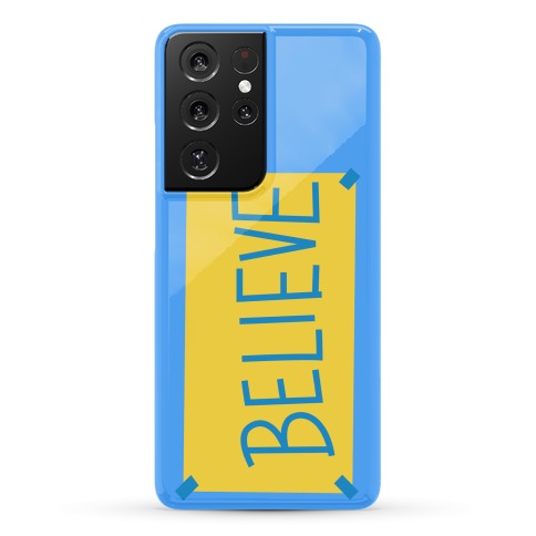 Believe Locker Room Poster Phone Case